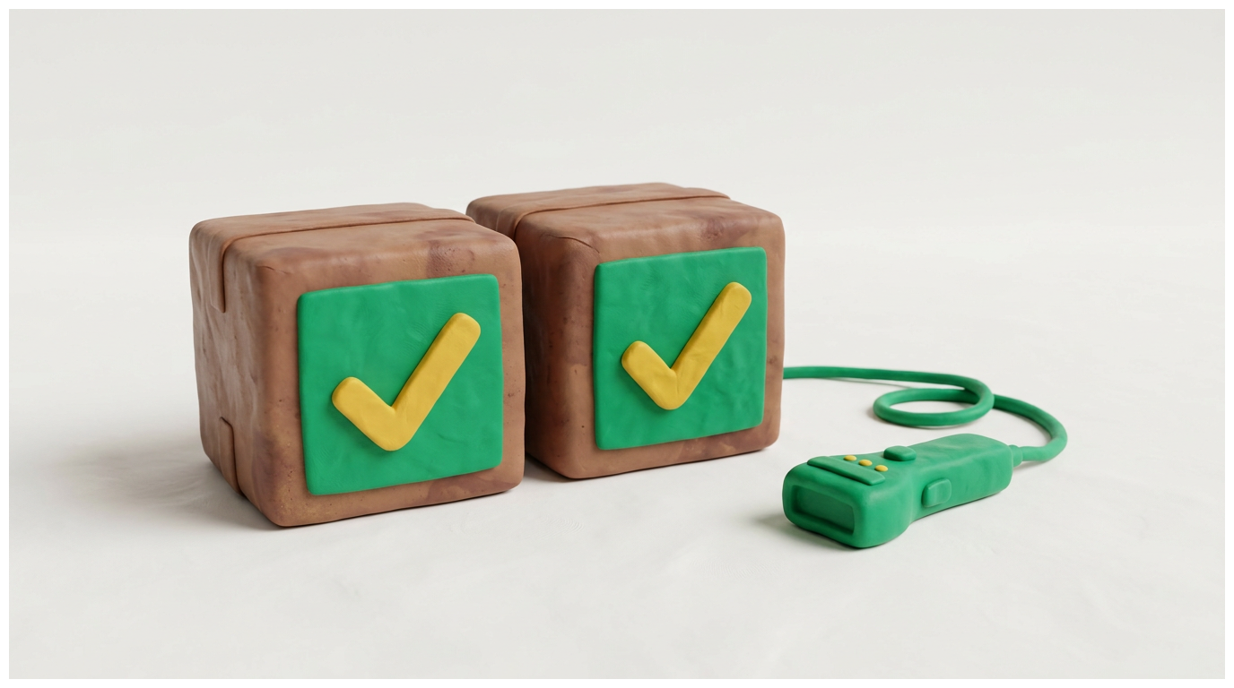 Illustration: paralleles Packen und Verwechslungsrisiko bei Sendungen